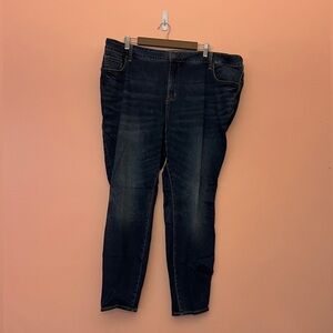 Old Navy Size 24 High-Rise Rockstar Super Skinny Jeans